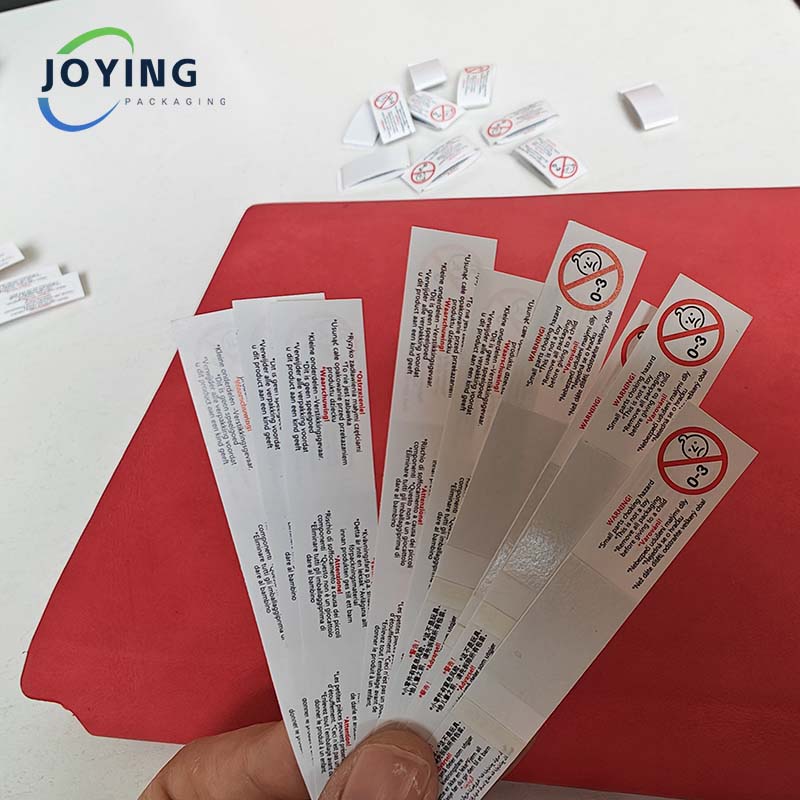 Function of Printing Waterproof Label Stickers